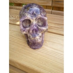 Crâne en Améthyste 1188grs 12cm