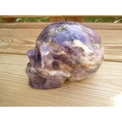 Crâne en Améthyste 1188grs 12cm