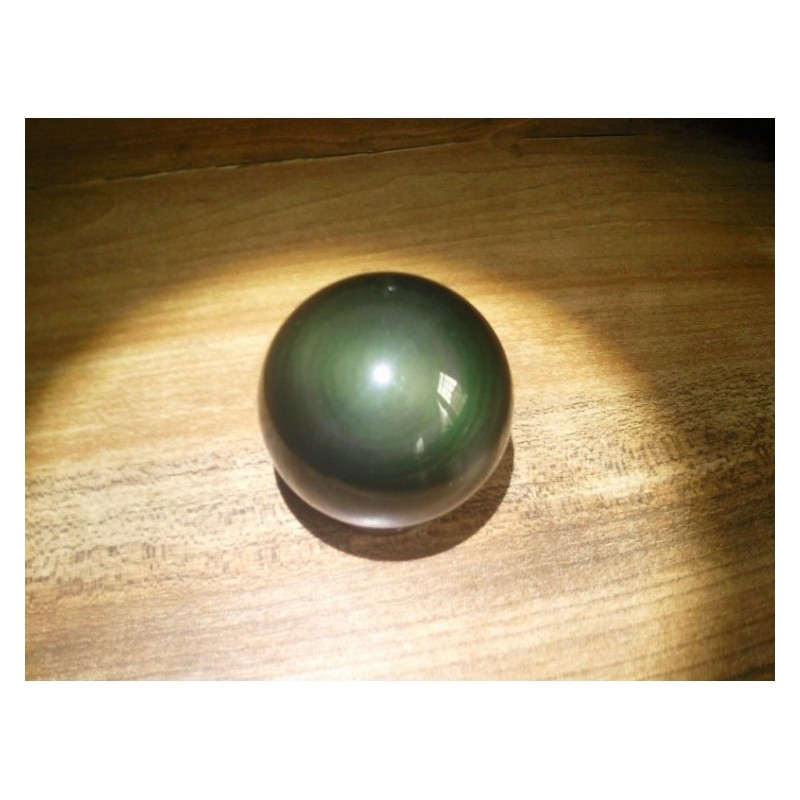 Sphère d'Obsidienne Oeil Céleste 58.6mm 249grs