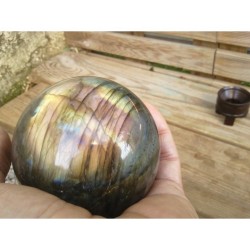 Sphère en Labradorite 76.5mm 684grs