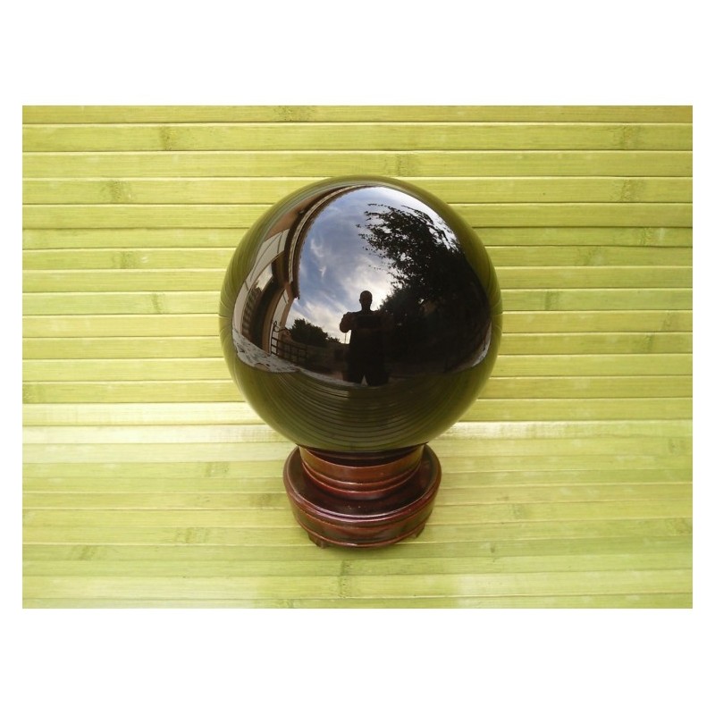 Sphère en Obsidienne noire 148mm
