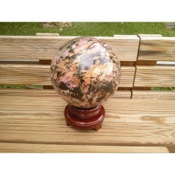 Sphère en Rhodonite 12.7cm...