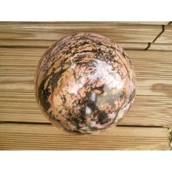 Sphère en Rhodonite 12.7cm 3780grs