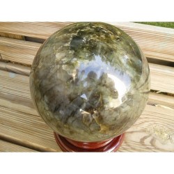 Sphère en Labradorite 14cm 3990grs