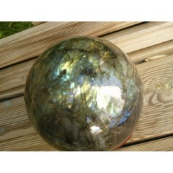 Sphère en Labradorite 14cm 3990grs