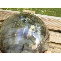 Sphère en Labradorite 14cm 3990grs