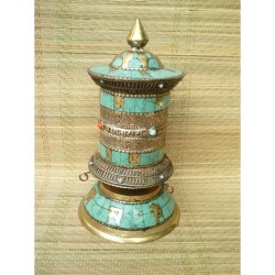 MOULIN A PRIERE TURQUOISE 19.5cm