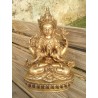 Statue de Bouddha  Chenrezig 20cm