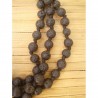 MALA Tibétain en Pierre de Lave 6-6.5mm noeud
