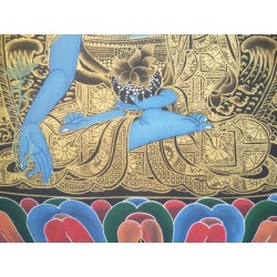 Thangka Bouddha medecine Tangka