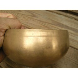 Bol chantant Tibétain 7 métaux coupe