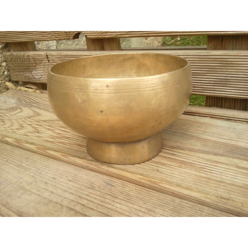 Bol chantant Tibétain 7 métaux coupe