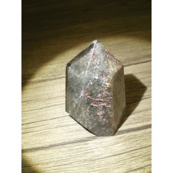 Pointe en Lodolite ou Quartz Chamane (Garden) 45,8mm 53grs