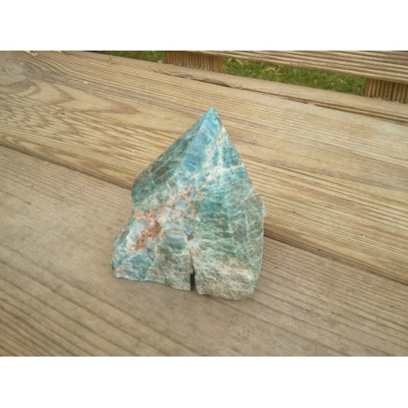 Pointe en Apatite bleue 346grs 74.2mm