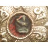 Reliquaire Tibétain Gao ou Ghau cuivre 8.8cm