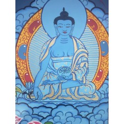 Thangka Tara verte 111x65cm Tangka