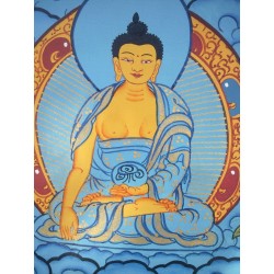 Thangka Tara verte 111x65cm Tangka