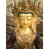 Statue Bouddha Vajrasattva 23cm Or
