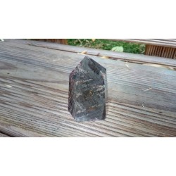 Pointe en Lodolite ou Quartz Chamane (Garden) 45,8mm 53grs