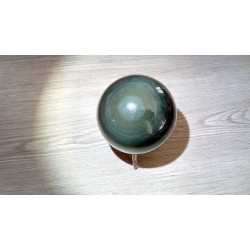 Sphère d'Obsidienne Oeil Céleste 69.4mm 418grs