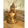 Statue de Bouddha  Tara Verte 20.5cm