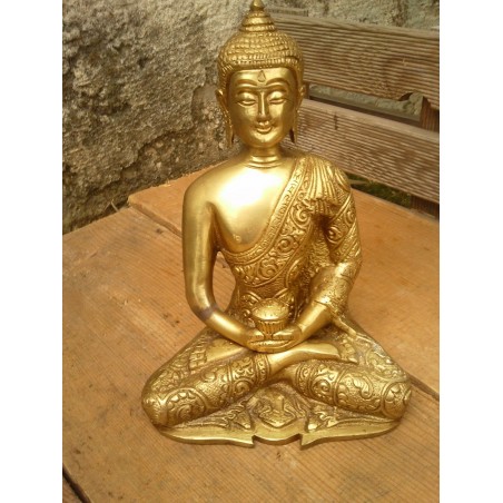 Statue de Bouddha  Amitabha 17cm