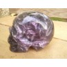 Crâne en Fluorite 1318grs 11.2cm