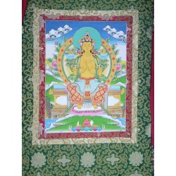 Thangka Bouddha Prajnaparamita 116x66cm