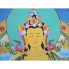 Thangka Bouddha Prajnaparamita 116x66cm