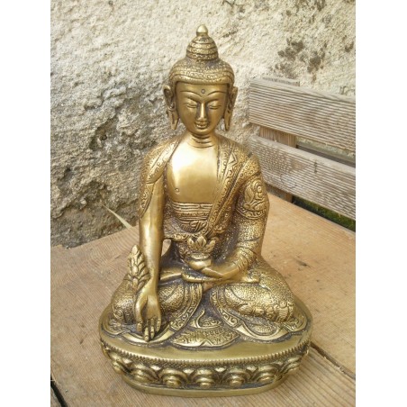 Statue de Bouddha  Médecine 21cm