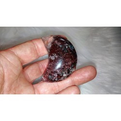 Lune en Lodolite ou Quartz Chamane (Garden) 52.2mm 61grs