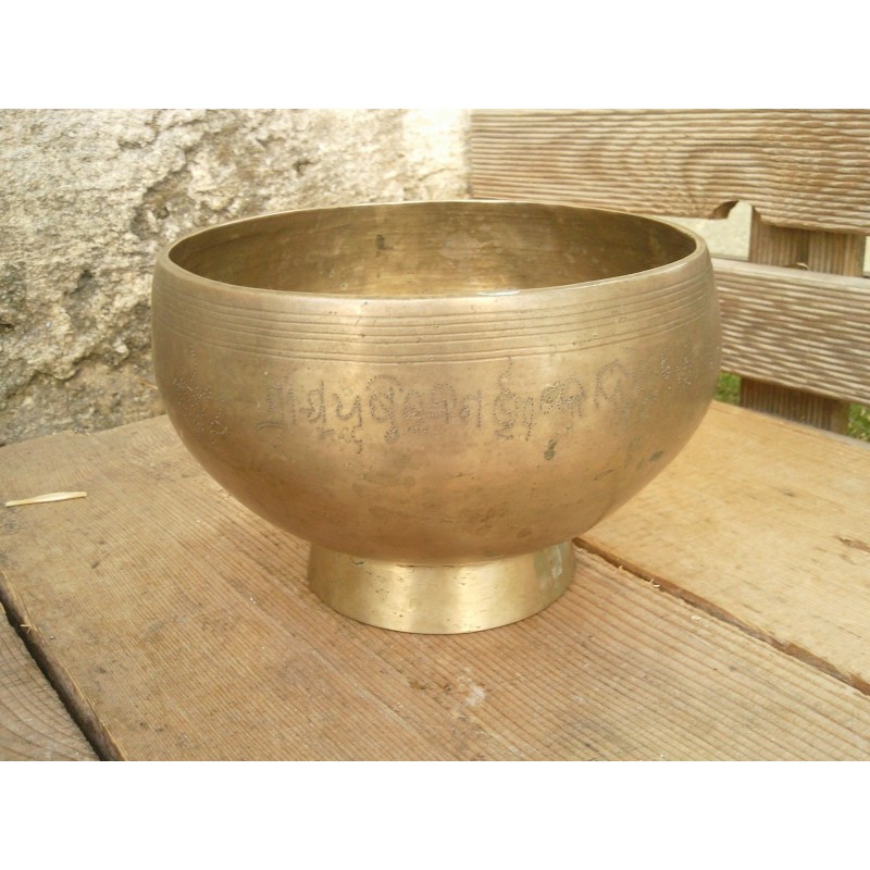 Bols chantant tibétain 7 métaux 771grs