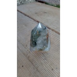 Pointe en Lodolite ou Quartz Chaman (Garden) 59mm 83grs