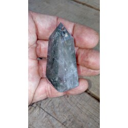 Pointe en Lodolite ou Quartz Chaman (Garden) 51mm 69grs