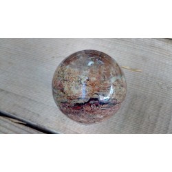 Sphère en Lodolite ou Quartz Chaman (Garden) 50.7mm 156grs