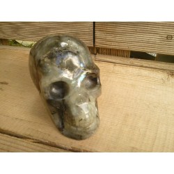 Crâne en Labradorite 10.8cm...