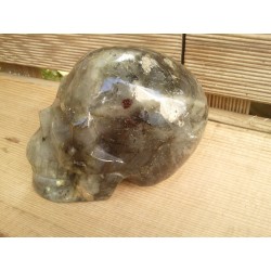 Crâne en Labradorite 10.8cm 860grs