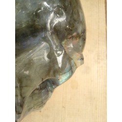 Crâne en Labradorite 10.8cm 860grs