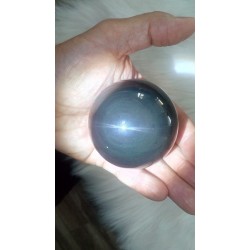 Sphère d'Obsidienne Oeil Céleste 64mm 324grs