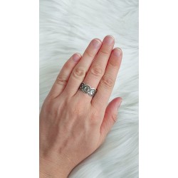 Bague Tibétaine Mantra Aum 0.8cm