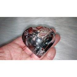 Coeur en Lodolite ou Quartz...