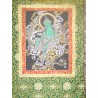 Thangka tibétain Tara verte 110x62cm Tangka