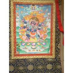 Thangka Bouddha Vajrakilaya  Tangka 123x67cm