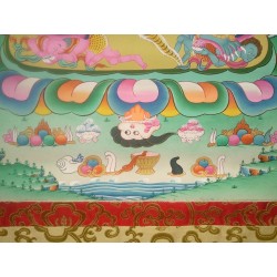 Thangka Bouddha Vajrakilaya  Tangka 123x67cm