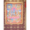 Thangka Bouddha medecine Tangka 121x70cm