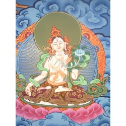 Thangka Bouddha medecine Tangka 121x70cm