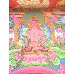 Thangka Bouddha medecine Tangka 121x70cm