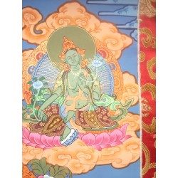 Thangka Bouddha medecine Tangka 121x70cm