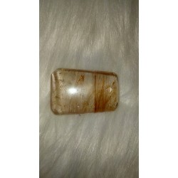 Galet Quartz rutile doré 8grs