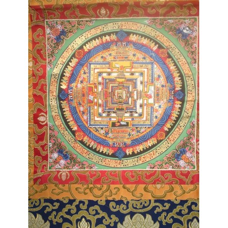 Thangka Mandala Kalachakra  Tangka .